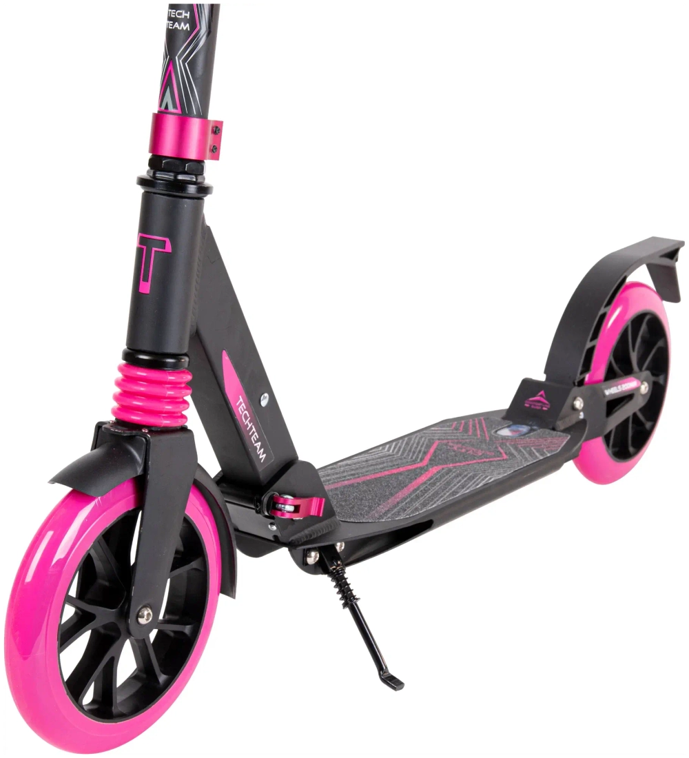 Самокат Тech Тeam City Scooter pink 1/2 розовый