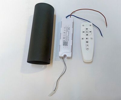 Set08031D-200 Комплект для диммирования (драйвер 40-60W+пульт+чаша для размещения драйвера). ТМ Kink Light