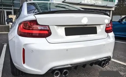 Карбоновое спойлер-крыло М-стиль для BMW M2 F87 БМВ тюнинг