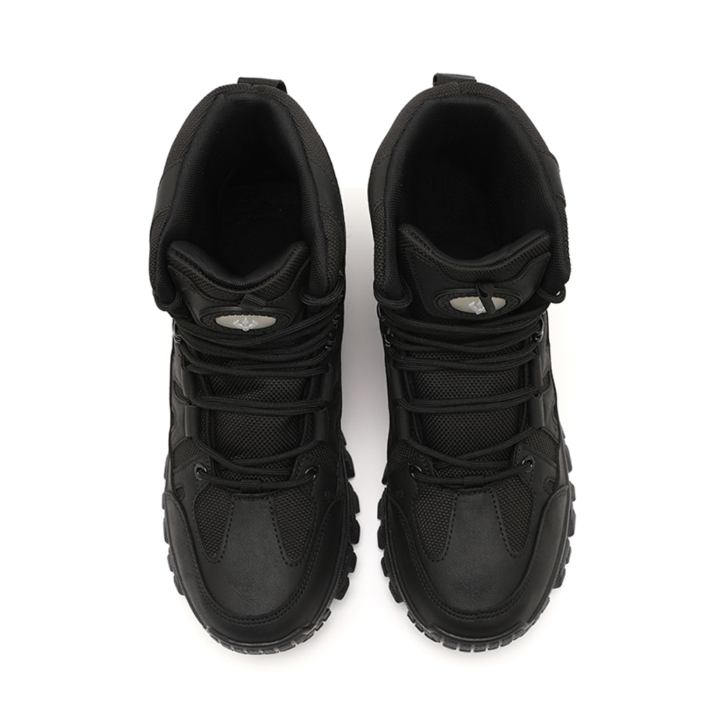 OUWENHEIMANBA Slip Resistant And Abrasion Resistant Coverage High top Mountaineering Hiking Shoes Men"s