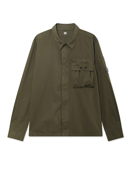 Мужская Рубашка Organic Gabardine Hidden Zip