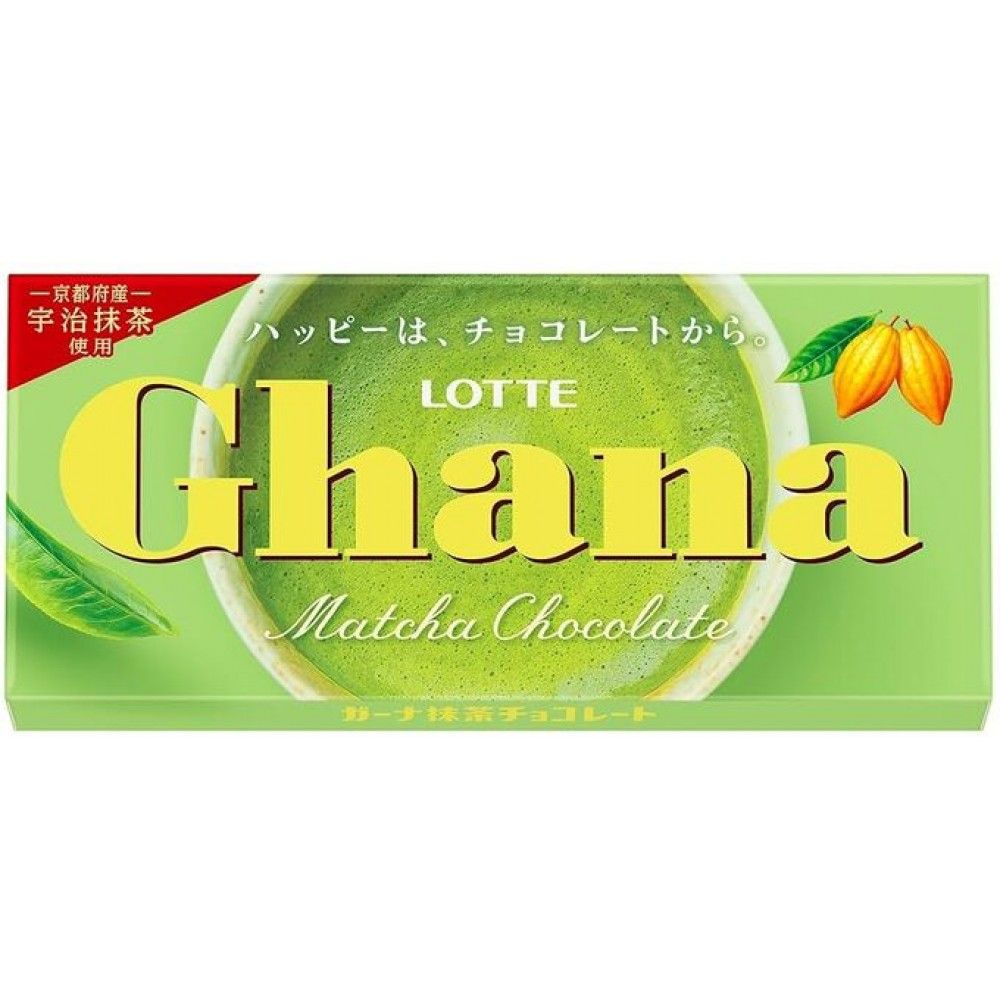 Шоколад ГАНА матча, Lotte, 45г