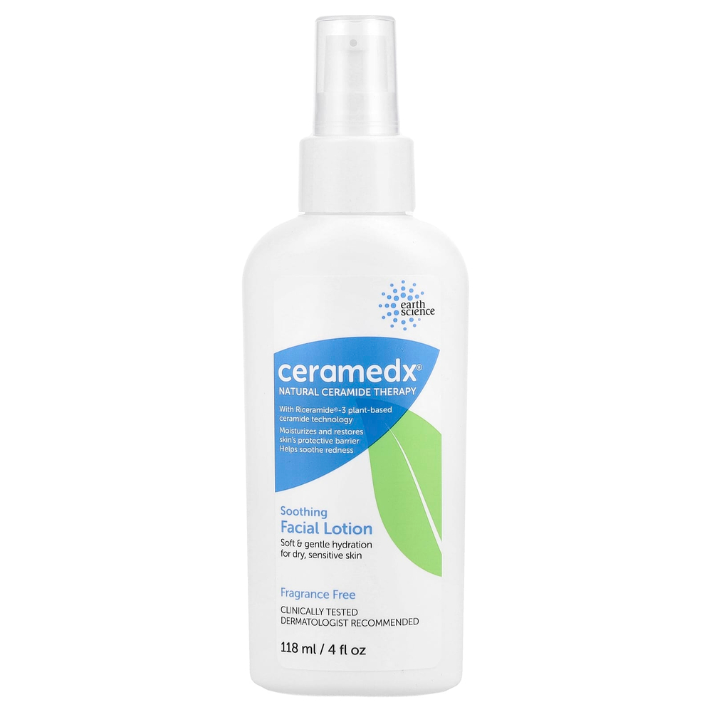 Ceramedx, успокаивающий лосьон для лица, без отдушек, 118 мл (4 жидк. унций)