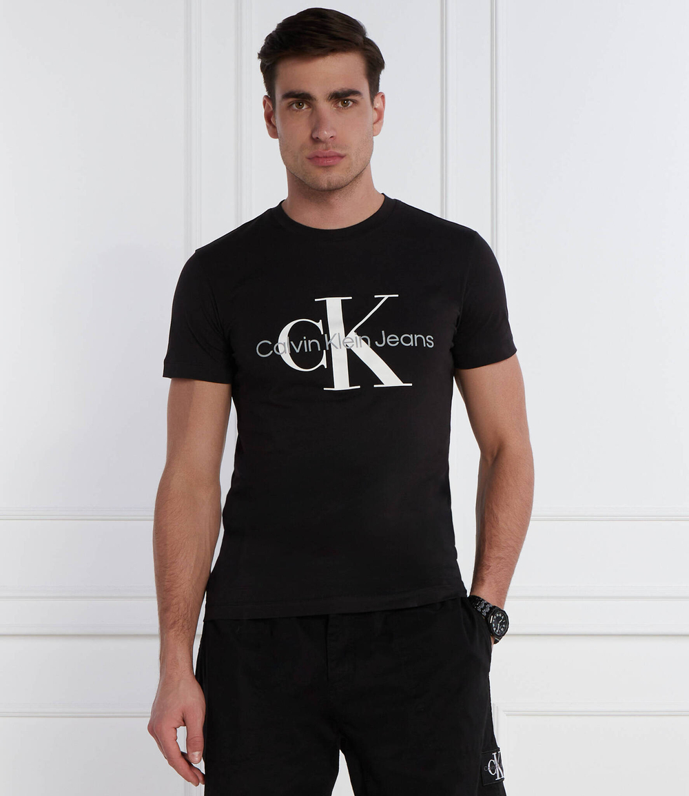 Футболка CORE MONOLOGO CALVIN KLEIN JEANS - черный(J30J320935)