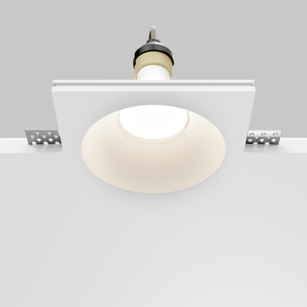 Встраиваемый светильник Maytoni Gyps Modern DL129-GU10-01-W