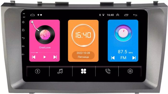 Магнитола для Toyota Camry 2006-2011 - GT9-9037 на Android 10