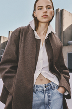 Куртка со съёмным шарфом — шалевый воротник - H&M