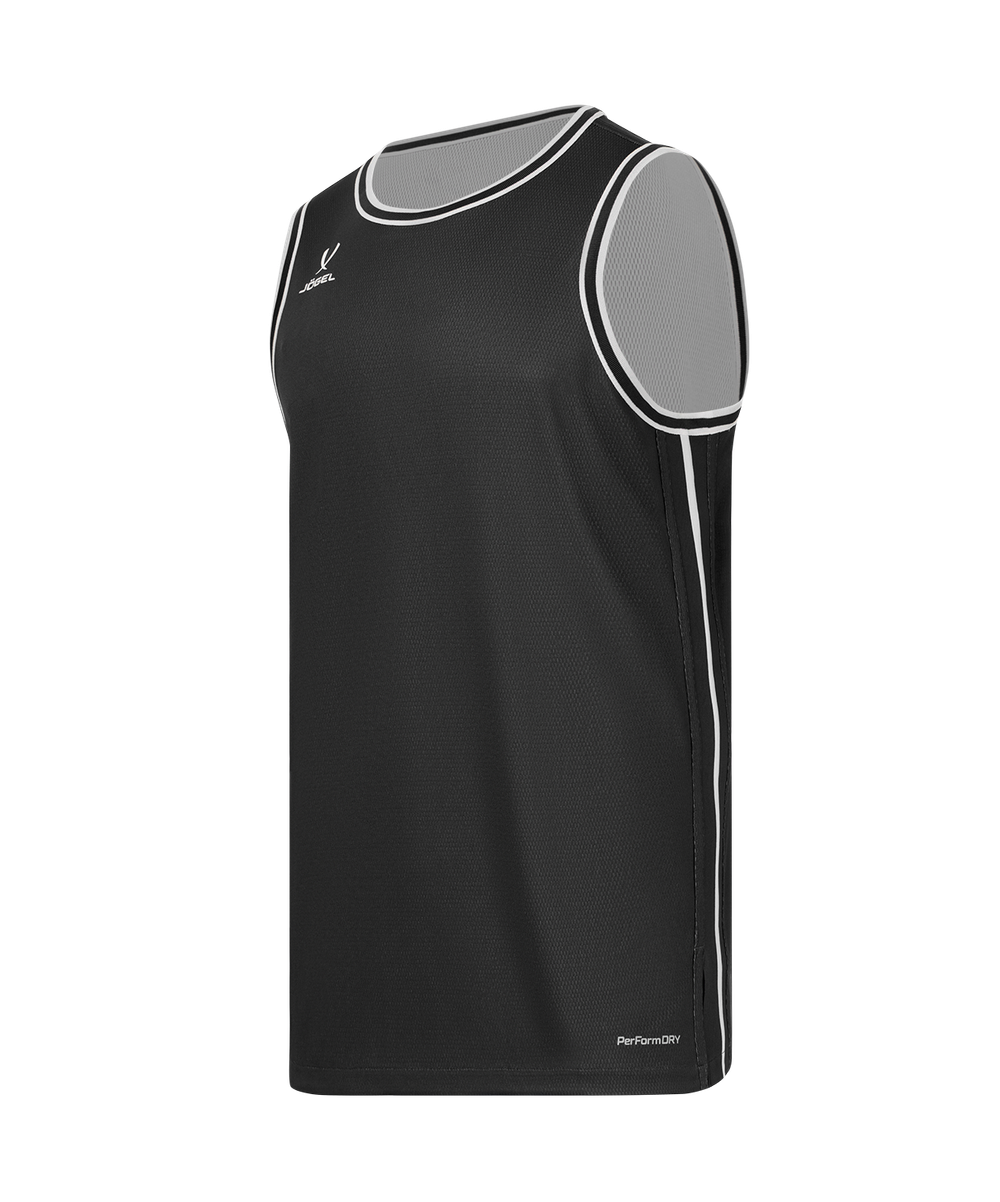 Майка двухсторонняя JÖGEL DIVISION PerFormDRY Double-Side Jersey, темно-серый/белый