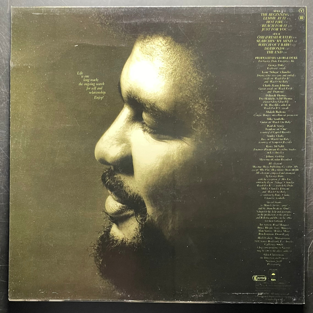 George Duke ‎– Reach For It (Голландия 1977г.)