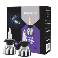 Лампа H7 LED 12-24V Super Excelite комплект мощная светодиодная