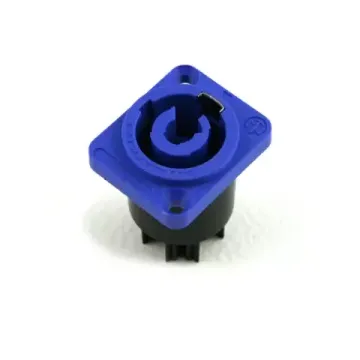 Neutrik NAC3MPA-1 панельный разъем PowerCon, гнездо, входной (синий), 20A/250В