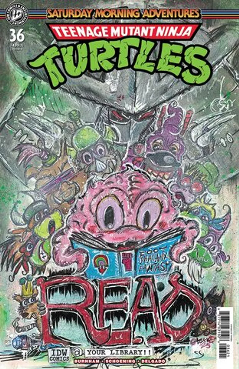 Teenage Mutant Ninja Turtles Saturday Morning Adventures Continued #36 (Cover B)
