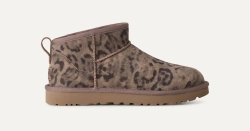 UGG Угги Ultra Mini Spotted, каштановый