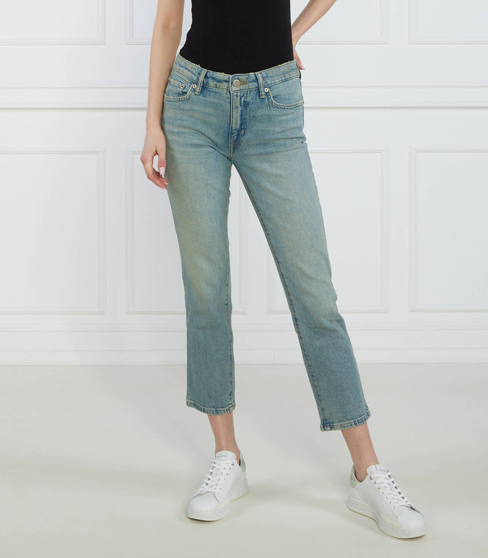 Джинсы MIDRS ST ANK-ANKLE-STRAIGHT LAUREN RALPH LAUREN - голубой(200889654)