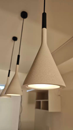 Pendant design lamp Aplomb by Foscarini (White)