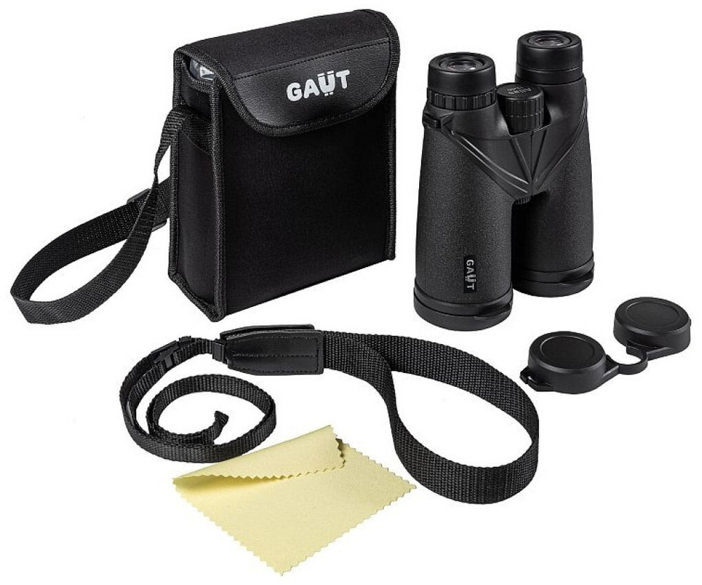 Бинокль GAUT Atlas 10x50, Roof-призмы BK7, цвет - черный