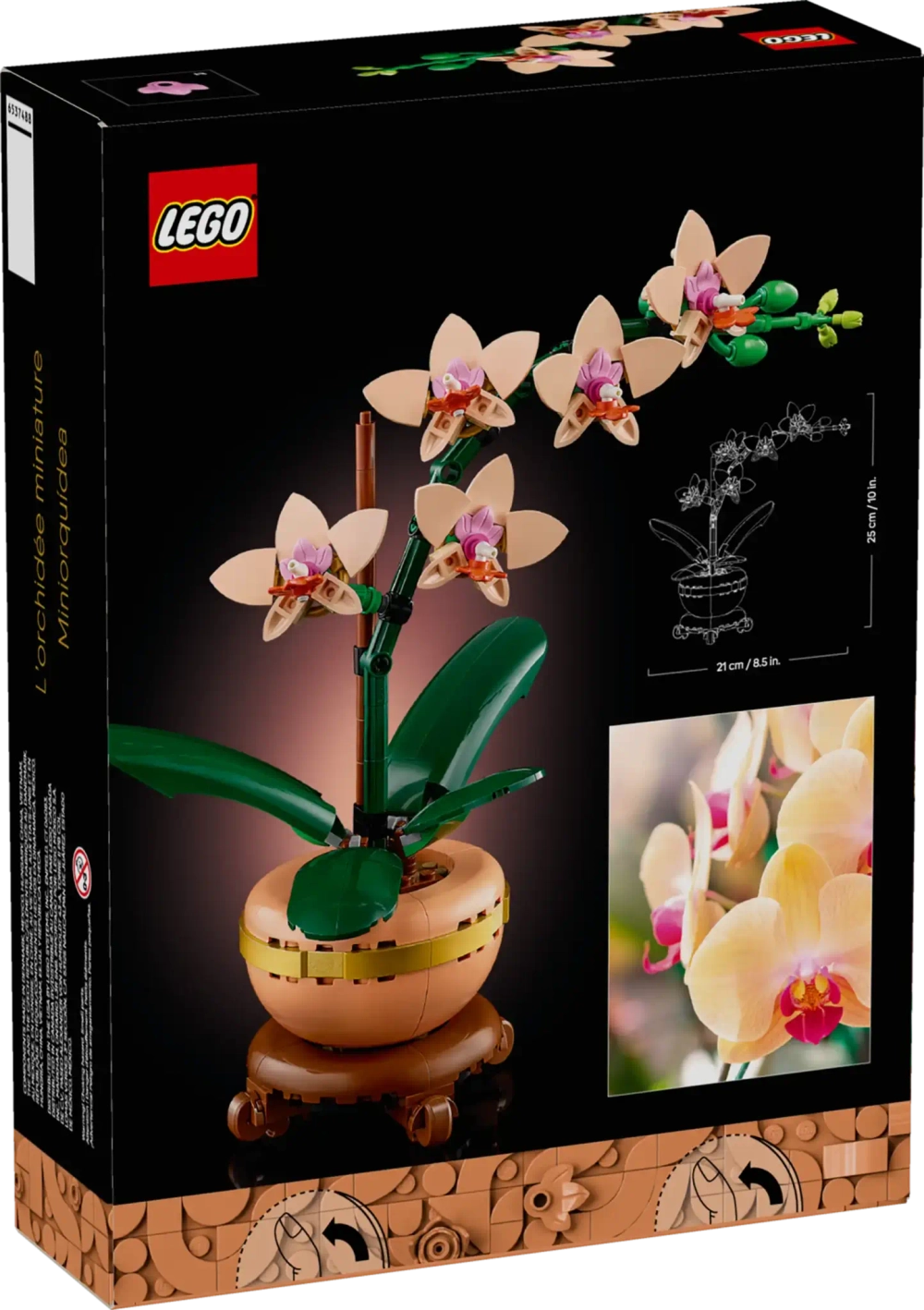 Конструктор LEGO Botanical Collection 10343 Мини орхидея