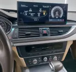 Магнитола для Audi A6/A7 2011-2018 (штатный экран 6.5") - RDL-8506 монитор 12.3" на Android 13, Быстрая, CarPlay, 4G SIM-слот