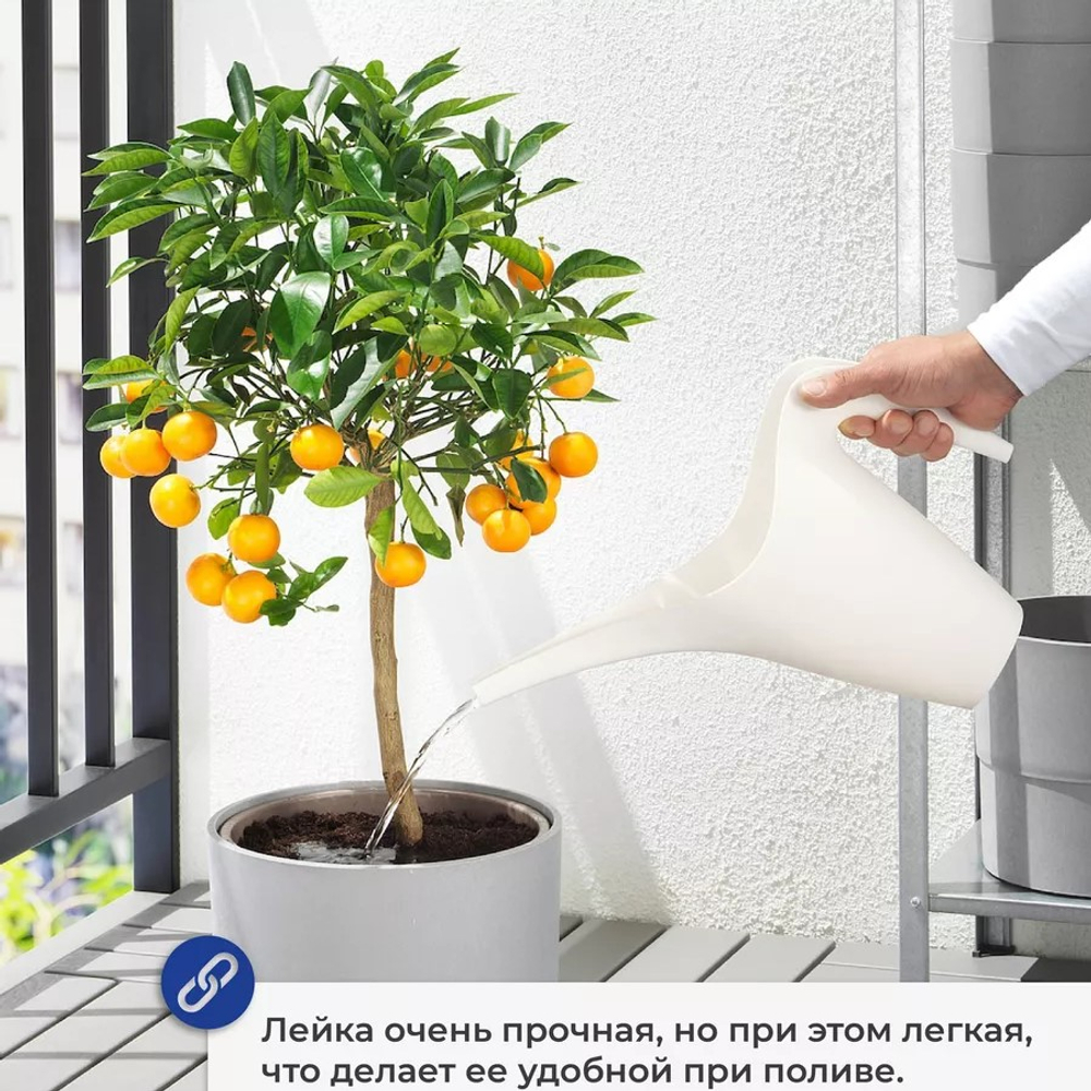 Лейка Blekinge, 1,8 л, белый, пластик