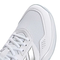 Женские Кроссовки теннисные Adidas GameCourt 3 W - cloud white/silver metallic/ice blue