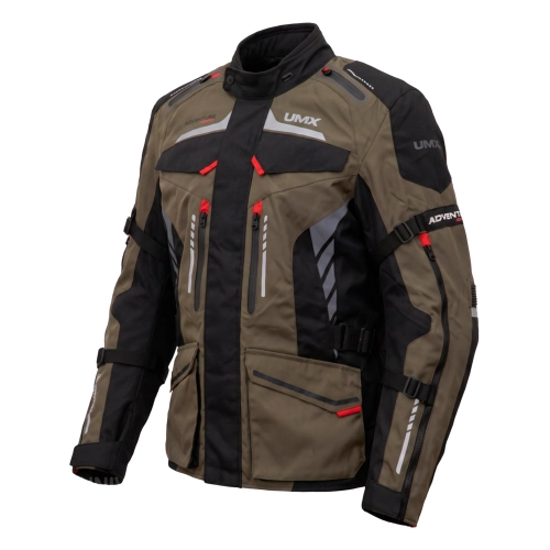 Мотокуртка UMX Detroit black olive, размер M