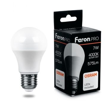 Лампа светодиодная Feron 11 Вт 230В Е27 4000 К  38030