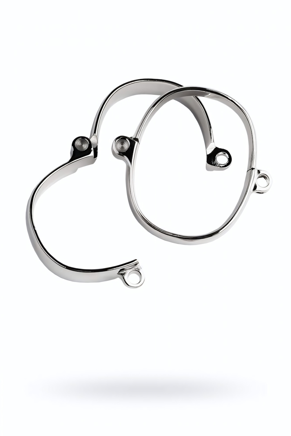 Наручники Toyfa Metal серебристые 11,2 см