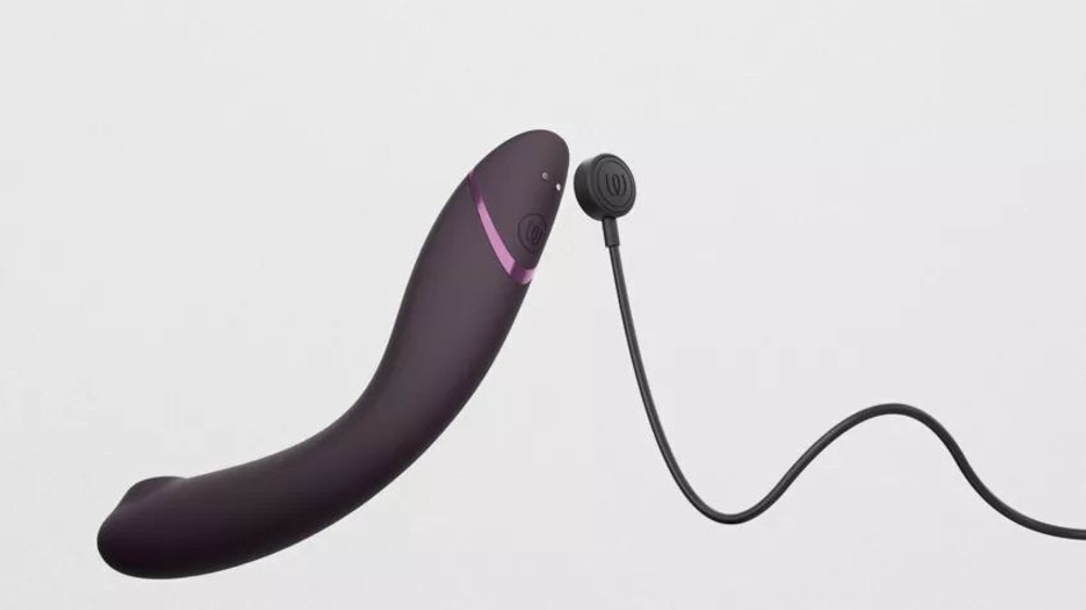 Стимулятор G-точки Womanizer OG c технологией Pleasure Air и вибрацией фиолетовый