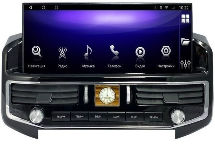 Магнитола для Toyota Land Cruiser 200 2015-2021 (с JBL и 360) - Parafar PF567L12 монитор 12.3", Android 12, Быстрая, CarPlay, SIM-слот
