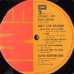 Виниловая пластинка Olivia Newton-John – Don't Stop Believin LP