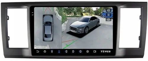 Магнитола для Volkswagen T6 Caravelle, Multivan, Transporter 2015-2019 - Teyes CC3-2K-360 на Android 10, Быстрая, 2K QLED, CarPlay, 4G SIM-слот, 4 камеры в комплекте
