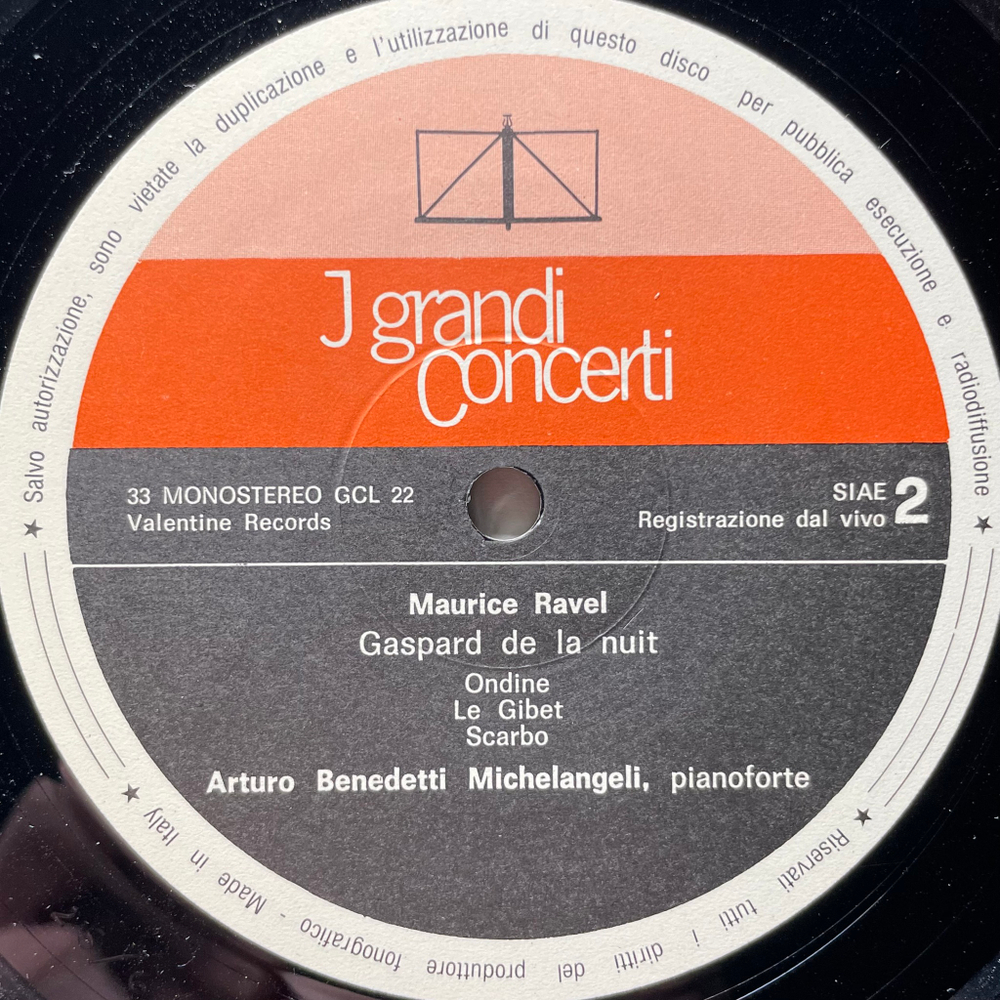 Равель - Ночной Гаспар / Матушка гусыня (Италия 1982г.)
