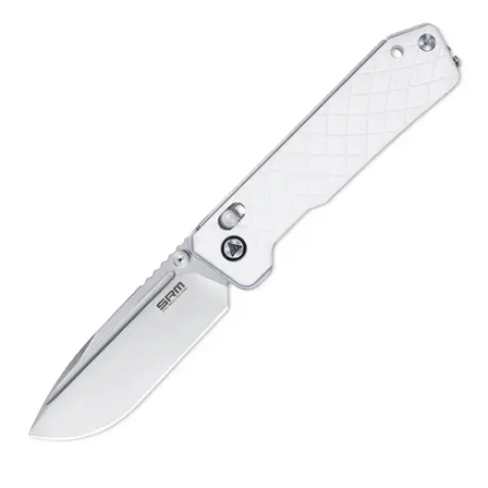 Нож складной SRM 7228B-GT2 Rubik Large Satin (14C28N, Ivory White G10)