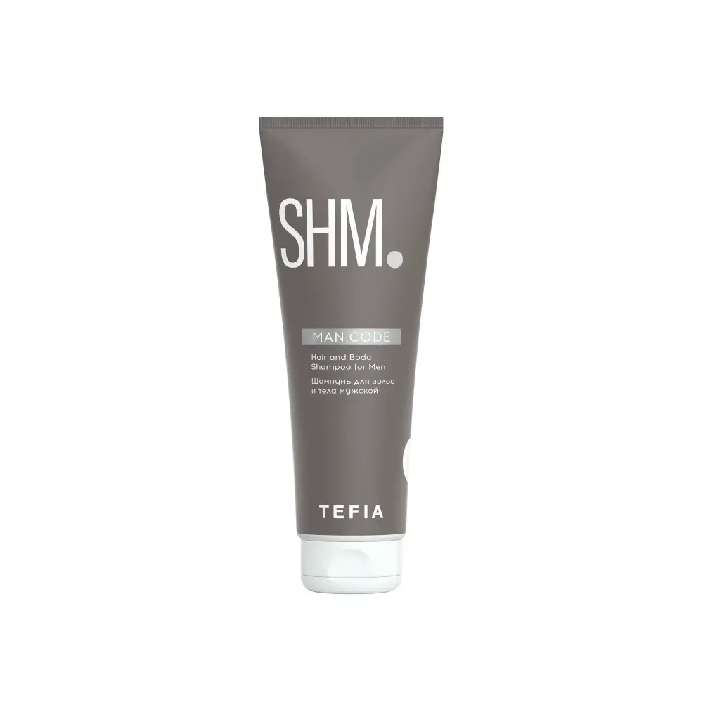 Шампунь для волос и тела мужской Tefia MY Man.Code Hair and Body Shampoo for Men, 285 мл