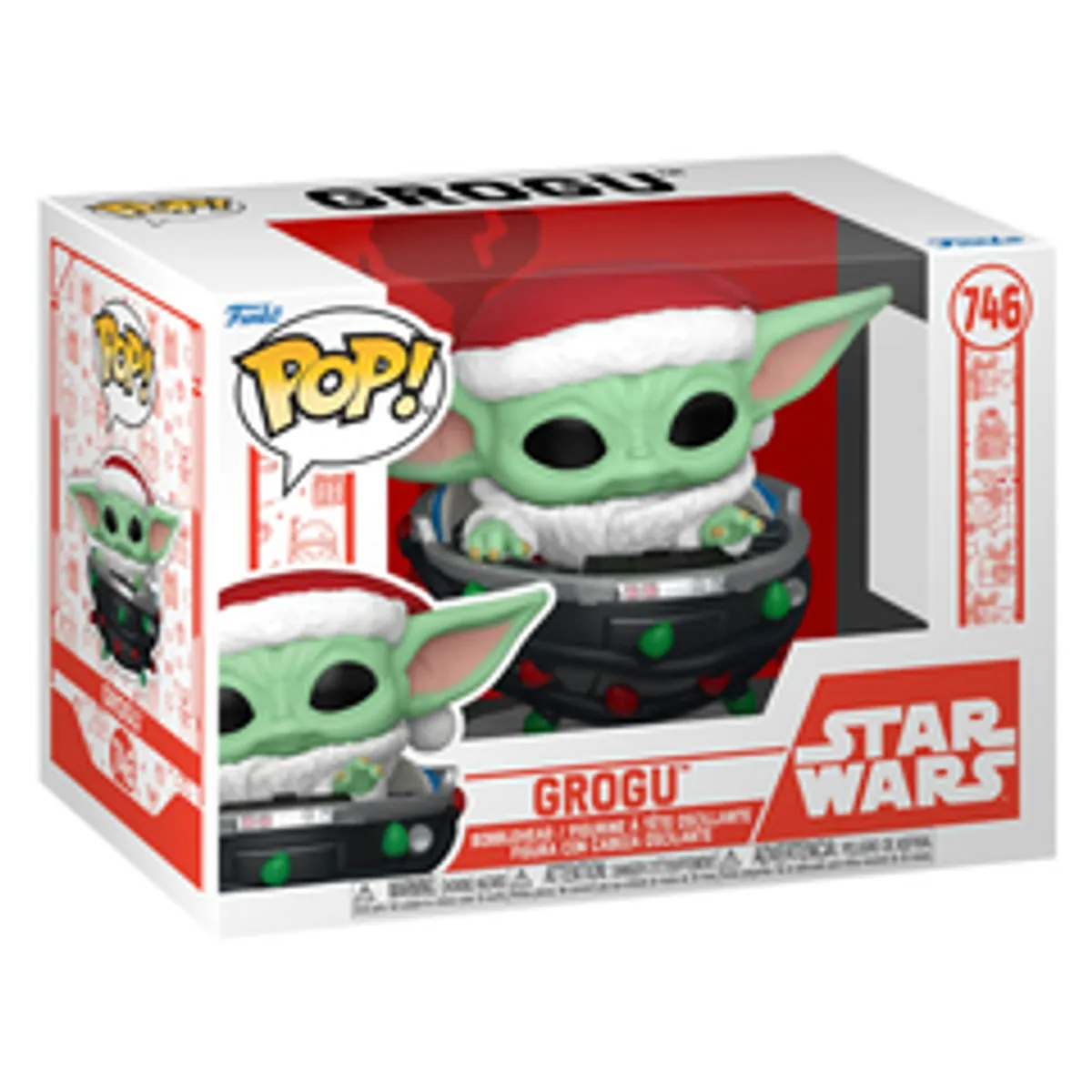 Funko POP! Star Wars: Holiday Grogu (746)