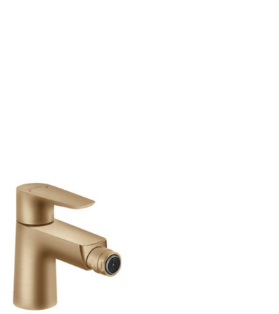Смеситель для биде Hansgrohe Talis E однорычажный брашированная бронза 71720140