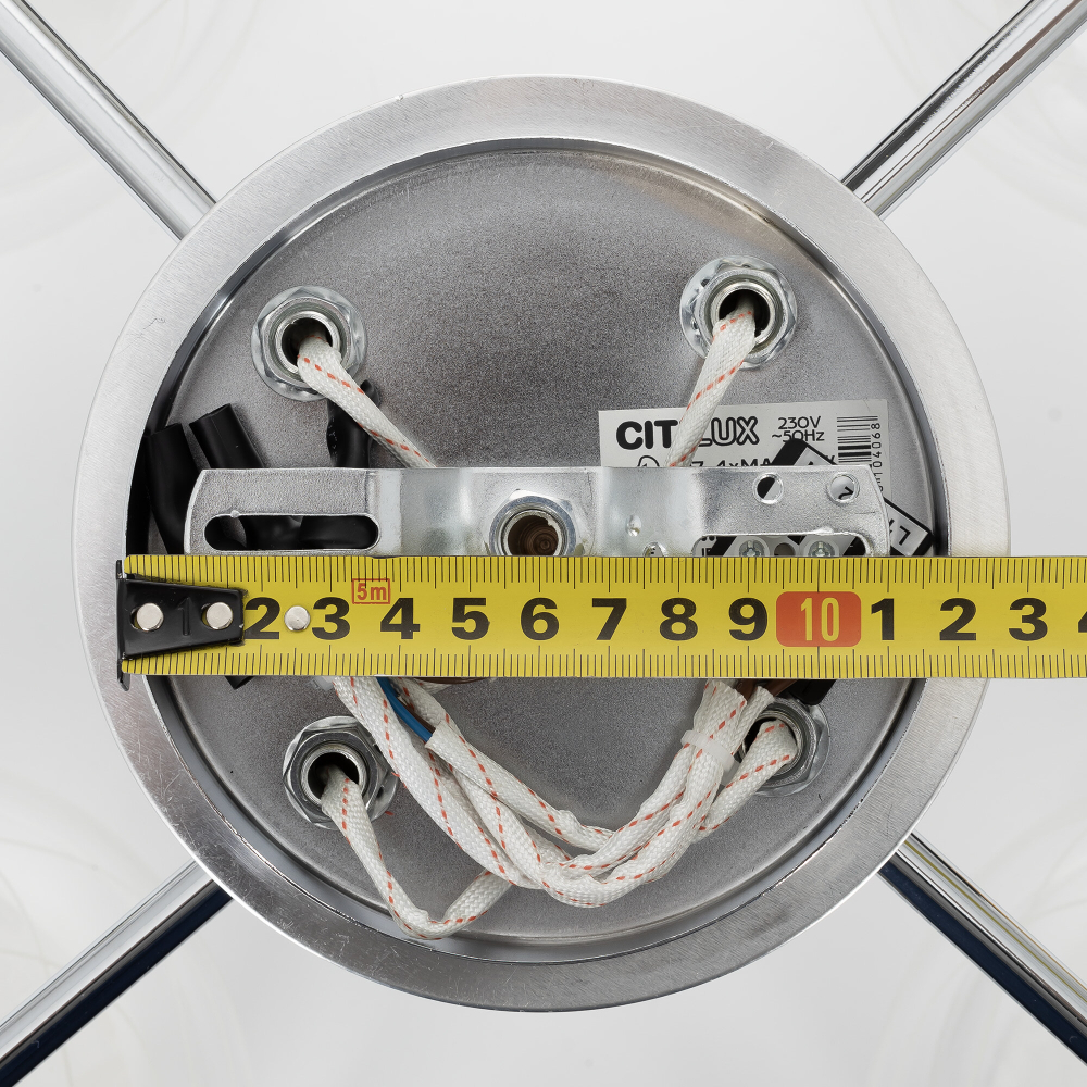 Citilux Буги CL157142 Люстра потолочная Алюминий Хром