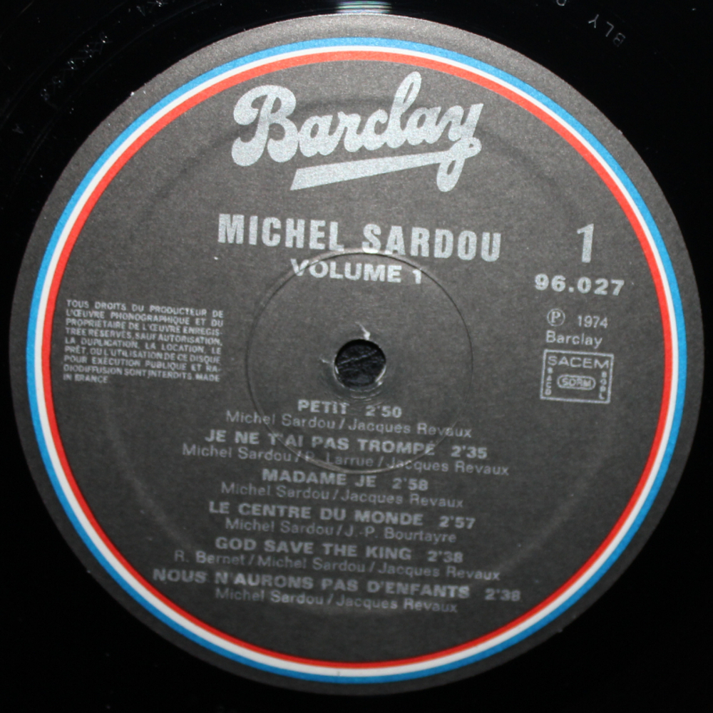 Michel Sardou / Michel Sardou (2LP)