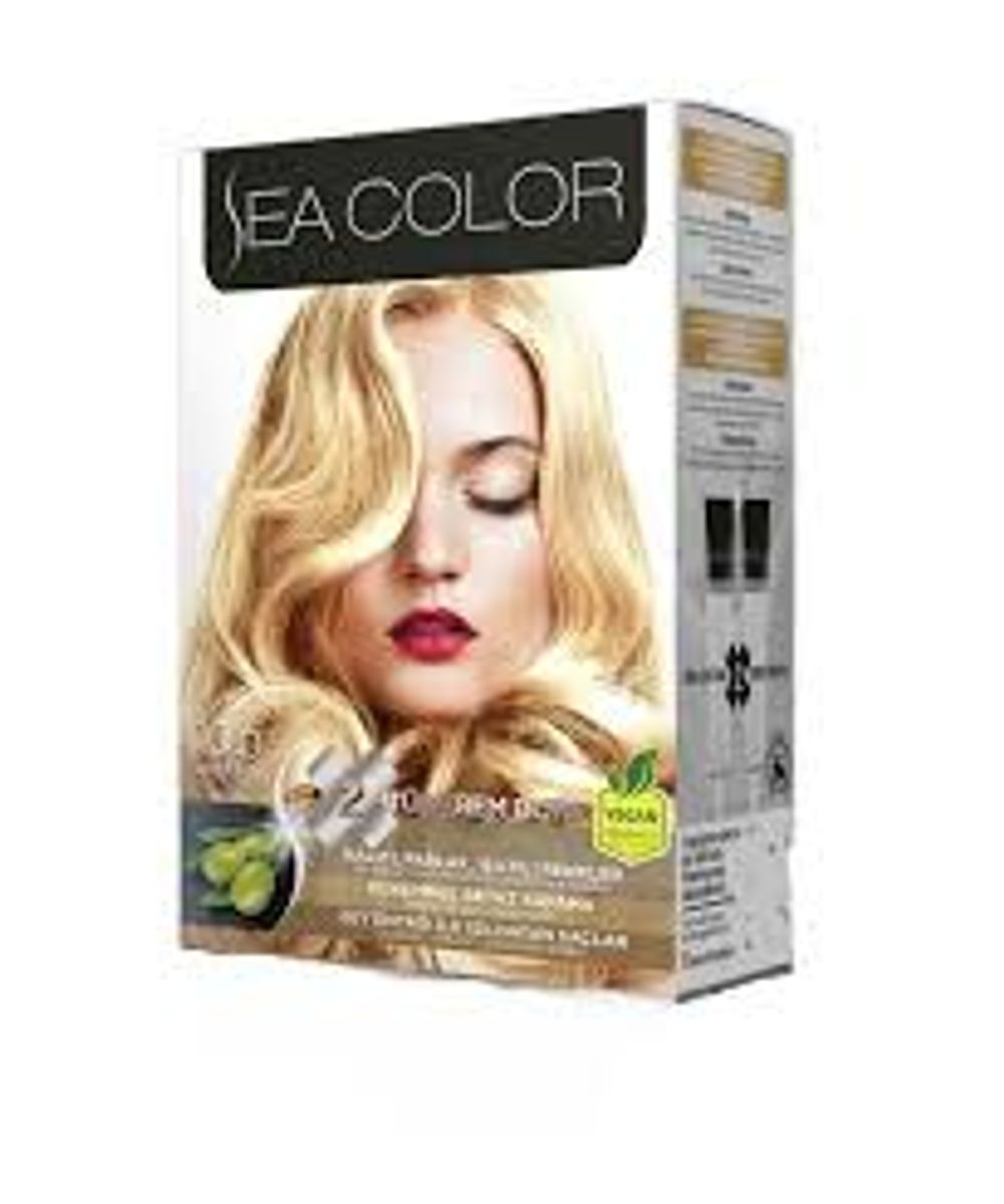 Краска для волос Sea Color Hair Dve Kit 10 Светлый Блонд