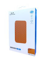 Powerbank магнитный с MagSafe Keephone Brendy 5000mAh оранжевый с узором