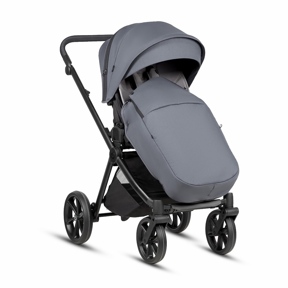Tutis Коляска 2 в 1 MIO 3+ Essential Dark Grey