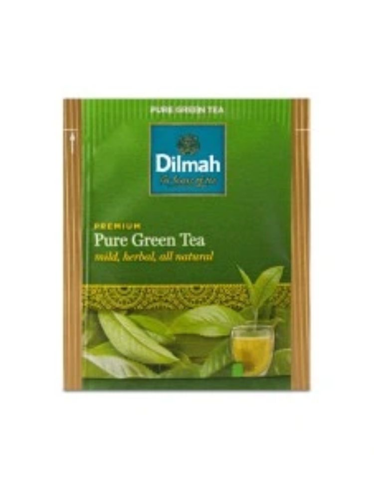 Чай зеленый Dilmah в пакетиках 25 шт x 4 уп