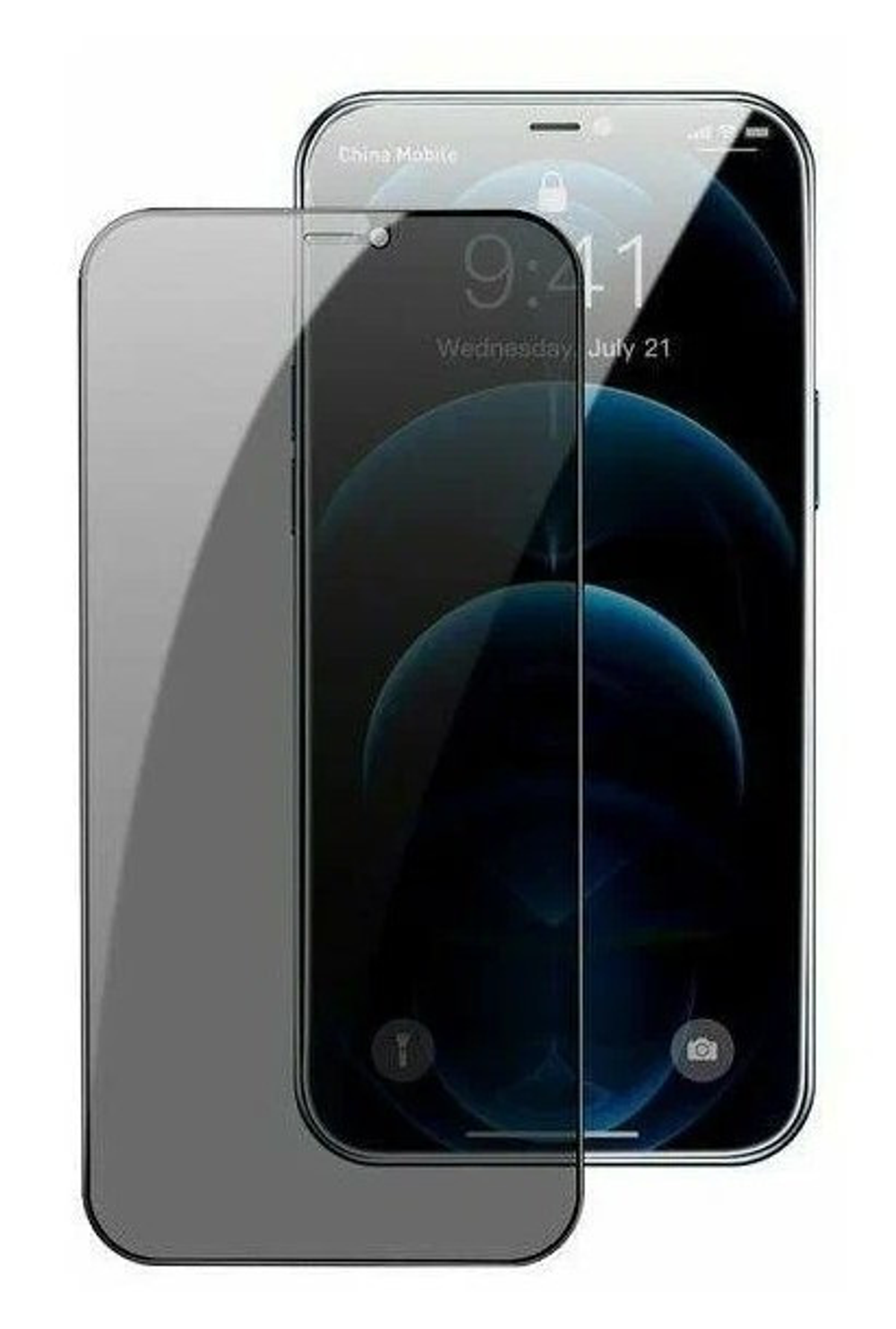 Защитное стекло для i-Phone 14/13/13 Pro 6.1" Remax GL-27 Антишпион черное