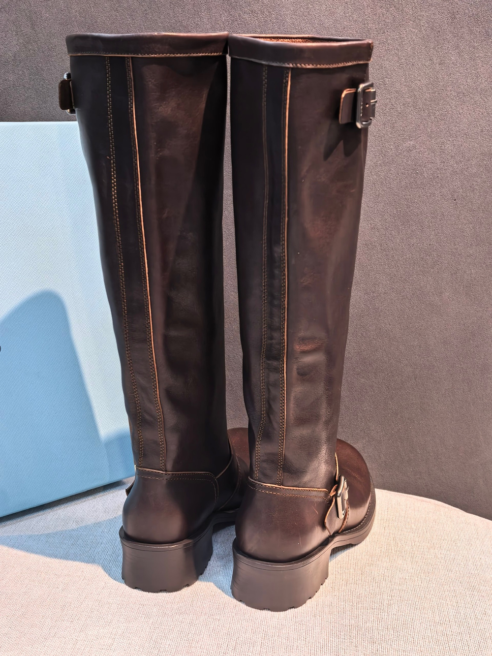 Сапоги Prada