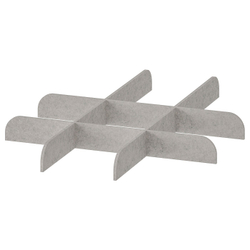IKEA KOMPLEMENT  (ИКЕА КОМПЛЕМЕНТ)  -  Перегородка для выдвижного лотка - светло-серый 50x58 см