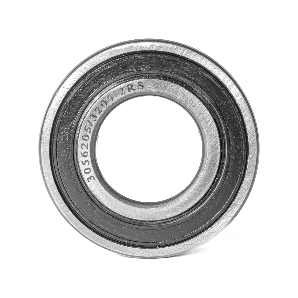 3056205 (3205 2RS) Подшипник шариковый радиально-упорный двухрядный закрытый, 25х52х20.6 мм (насос водяной МАЗ)