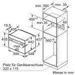 Компактный духовой шкаф Bosch CBG7341B1