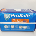Подгузники для взрослых Prosafe, размер L (талия 100-150 см), в упаковке 7 шт. (Турция)