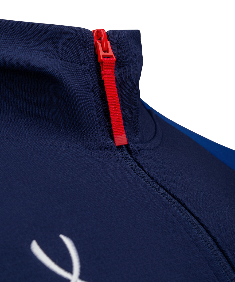 Худи на молнии JOGEL NATIONAL Essential Hooded FZ Jacket, синий/темно-синий