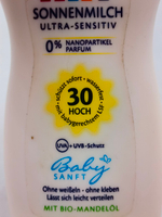 Hipp Babysanft Детский солнцезащитный крем-молочко SPF30, 50 мл (Швейцария)